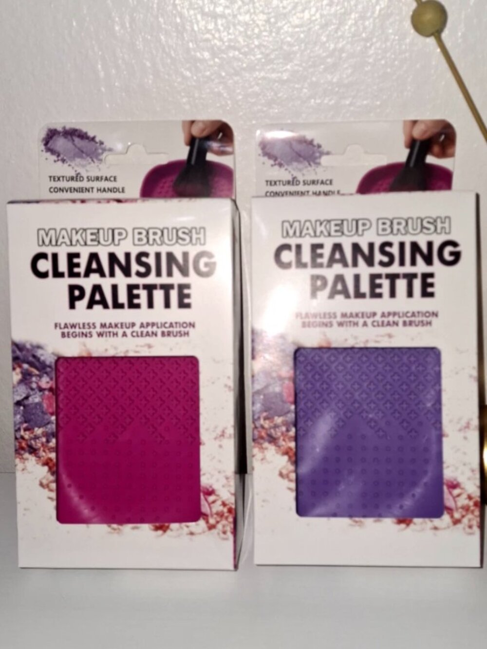 Makeup Brush Cleaning Palette Flexible Textured Cleaner Mat Soft Makeup Tool New